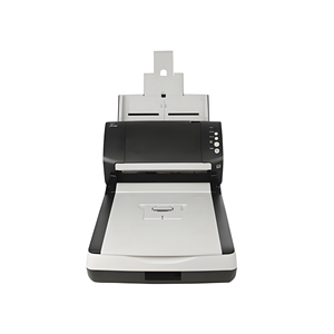 후지쯔 Fi-7280 USB 문서 스캐너 CIS 엘리먼트 광학 ADF 화이트 A4 1년 보증 재고 카톤 휴대용 600X600dpi SDK - Product Image 1