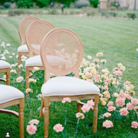 Chaises de salle à manger en résine de style Louis Antique pour banquets d'hôtel, traiteur extérieur, restaurant et mariages