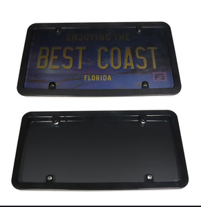 Cache-plaque d'immatriculation électrique discret pour les États-Unis, alternative au système de bascule de plaque d'immatriculation motorisée, cadre de protection de la vie privée, <span class=keywords><strong>noir</strong></span> <span class=keywords><strong>mat</strong></span> - Product Image 4