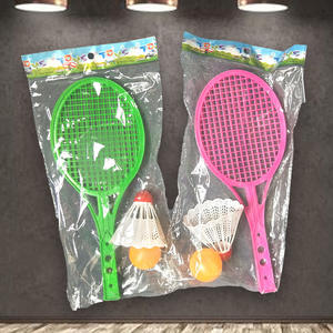 Jouets pour enfants, raquettes de badminton, équipement d'entraînement de tennis, balles rebondissantes d'extérieur, jouets sportifs pour bébés et jouets éducatifs - Product Image 1