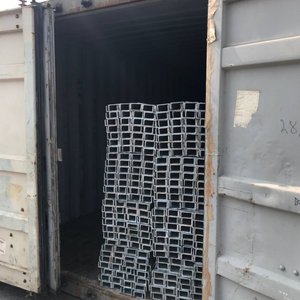 Profilé en acier laminé à chaud en forme <span class=keywords><strong>de</strong></span> U/C, section SS400, galvanisé, 6m-12m, norme ASTM/JIS Q235/Q345, poinçonnage, soudage, poutre en U - Product Image 5