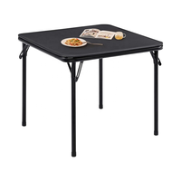 Ensemble de tables et chaises pliantes portables, cadre métallique moderne, pour activités intérieures et extérieures, pour la maison, les meubles d'appartement