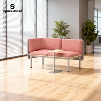 SpaceUnited Modernes Bürosofa Heimbüro Schlafzimmer Gepolstertes Rückenlehnen-Sofa Büromöbel