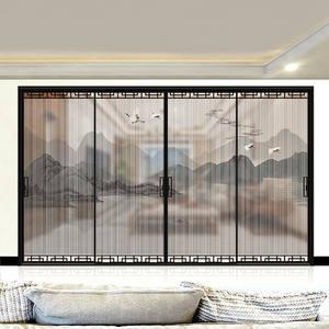 Fenêtre coulissante horizontale moderne en alliage d'aluminium artisanal avec moustiquaire en acier inoxydable pour appartement - Product Image 1