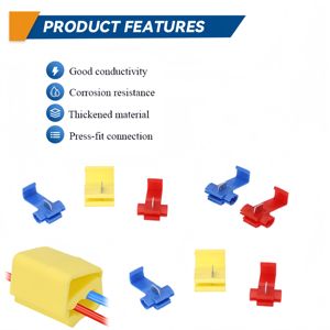 CNXI自動車用真鍮クイックスプライス電気ワイヤーコネクタTタップブロック絶縁端子ねじPPスコッチバット - Product Image 3