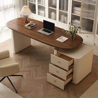 Ensemble de bureau de direction moderne simple avec chaise confortable Panneau de bois moderne