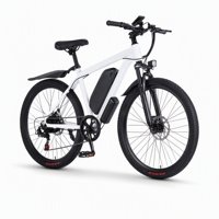 Vélo de montagne électrique 350W 48V 12AH 26 pouces, léger, pour les trajets quotidiens, cadre en acier au carbone, frein à disque, vélo électrique pour les trajets universitaires