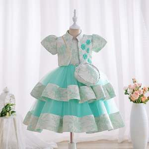 Boutique Kids Clothing Floral Girls <strong>Lolita</strong> <strong>Dress</strong> Baby Toddler Girls Princess <strong>Dress</strong> Children Birthday Party <strong>Dress</strong> - Product Image 4