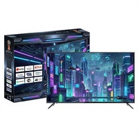 Smart TV 28 Inch Ultra Slim Frameless Android 14.0 FHD 1080P LED TV dengan WiFi untuk Bluetooth untuk USB