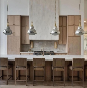 Custom Design <strong>Antique</strong> Shaker <strong>Style</strong> Solid Oak Wooden Furniture Kitchen Cabinets with MDF Carcase Includes Accessories - Product Image 1