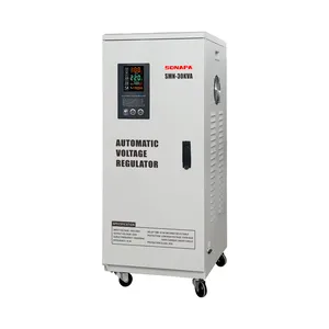 30 KVA SMN Serie Eingang 100-250 V Servomotor Turmtyp Digitalanzeige automatischer Spannungsregler/Stabilisator/AVR