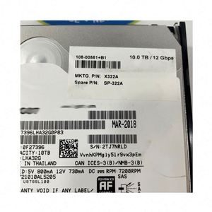 ฮาร์ดไดรฟ์ NetApp X377A-R6 10TB 7.2k 12GBps ขนาด 3.5 นิ้ว SAS HDD สำหรับ DS460C - Product Image 2