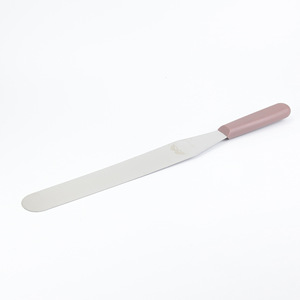 Stainless Steel Cutting Scraper Plastic Handle Coffee Color Baking Kitchen Tool Butter Pasta Cutter - Product Image 3