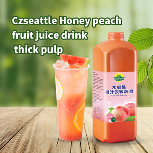 Czseattle mật ong đào nước ép trái cây uống & nước giải khát tập trung nước ép trái cây xi-rô cho trà bong bóng cửa hàng nước trái cây đặc biệt - Product Image 3