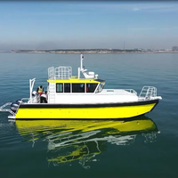11.6m Gospel Boat Aluminium Patrol Work Boat Speed Interceptor Pilot Boat à vendre