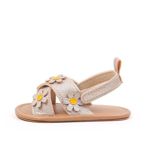 Nuove Scarpe Morbide in PU per <span class=keywords><strong>Neonati</strong></span> con Grazioso Design Floreale, Facili da Indossare, Suola Antiscivolo, Traspiranti, Unisex - Product Image 5