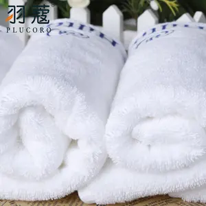 White 100% Cotton Face Bath Towel China Factory Dobby Soft Cotton Towel Hotel Towel