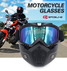 <span class=keywords><strong>Gafas</strong></span> Protectoras para Motociclismo, <span class=keywords><strong>Gafas</strong></span> de <span class=keywords><strong>Motocross</strong></span> con Lentes Polarizadas, <span class=keywords><strong>Espejo</strong></span> para Motocicleta, Logotipo Personalizado Impreso - Product Image 6