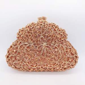 Mehrfarbige Strass Frauen Abend Clutch Pearl Geldbörse Braut Sparkly Diamond Bag Kristall Hochzeit Prom Handtaschen - Product Image 2