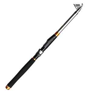 <span class=keywords><strong>Canne</strong></span> à pêche télescopique 1,8m à 3,6m, poids de lancer 30g-60g, cannes en carbone, poignée EVA, longueur pliée 60cm, Weihai Tackle - Product Image 1