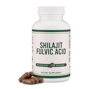 Kustom OEM murni Himalaya <span class=keywords><strong>Shilajit</strong></span> Resin makanan kelas 50% asam Fulvic 30-50g suplemen diet Drum Label pribadi pesanan jumlah besar - Product Image 5