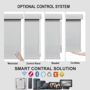 ستائر زيبرا كهربائية ذكية للنهار والليل بطبقتين مع تحكم عبر الواي فاي للمكتب وغرفة المعيشة - Product Image 2