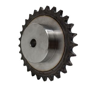 Asa40 50 60 08a 10a 12a Fabriek In Voorraad Hoogfrequent Staal Standaard Enkele Rol Ketting Tandwiel - Product Image 1