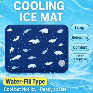 <span class=keywords><strong>Cooling</strong></span> Gel <span class=keywords><strong>Pet</strong></span> <span class=keywords><strong>Pad</strong></span> für Hunde und Katzen Sommer wasch bare Nest matte Verdickt Biss beständig Kratz fest - Product Image 2