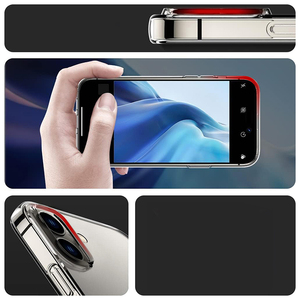 Funda blanda de silicona TPU transparente para <span class=keywords><strong>iPhone</strong></span> 16 15 14 13 12 11 Pro XS Max Mini X XR <span class=keywords><strong>SE</strong></span> 2024 2022 <span class=keywords><strong>2020</strong></span> 7 8 Plus - Product Image 4