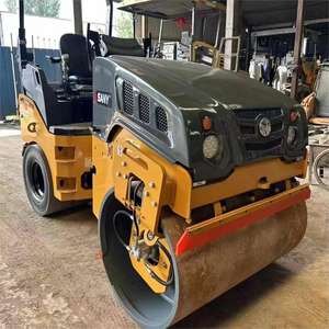 Rodillo Compactador de Carreteras Sany Usado, Compactador de Carreteras Original Caterpillar CS56B CS54, Rodillo Vibratorio de un Solo Tambor en Venta - Product Image 2