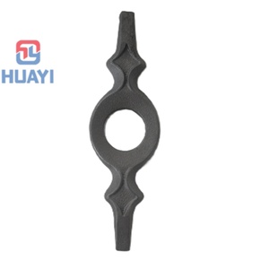 Conectores de Hierro Forjado, Duraderos, Ecológicos, Clásicos, Antioxidantes, Modelado 3D, Solución para Cercas, Enrejados y Puertas para Exteriores - Product Image 3