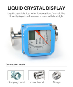 Độ chính xác cao biến khu vực kim loại ống Flow Meter <span class=keywords><strong>rotameter</strong></span> Áp lực cao ướt loại chất lỏng khí <span class=keywords><strong>rotameter</strong></span> - Product Image 3