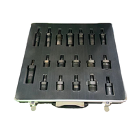 Kits de bouchons de test de buse d'injecteur de carburant diesel vidar doré pour CAT C7/C9 C12 C15 3512 3408 345E