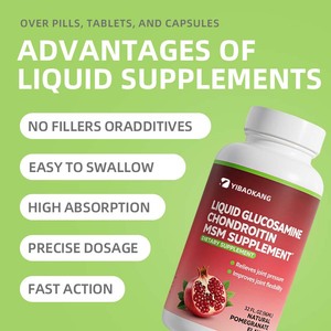 <span class=keywords><strong>Glucosamine</strong></span> Chondroïtine Liquide OEM 946ml Saveur Grenade – Améliore la Mobilité et la Flexibilité Articulaire – Complément d'Acides Aminés - Product Image 6