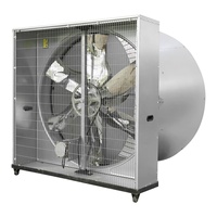Ventilateur d'évacuation en forme de cône pour grande ferme avicole, pour étable à vaches, poulailler, élevage