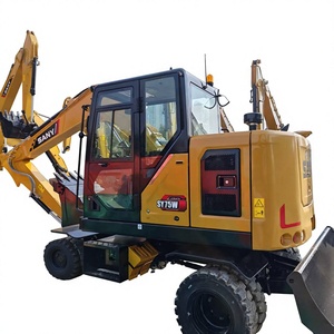 Oferta Especial: Excavadora Sany SY75W 75C 75E 80C de 7.5 Toneladas, con Certificación CE y EPA, en Buen Estado, Disponible para Venta - Product Image 1