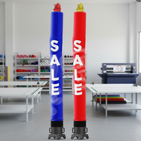 Usine gonflable de danseur d'air de logo personnalisé de BOYAN-Inflatables publicitaires personnalisés