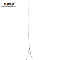 Cable de calefacción de conexión electrónica, hilo de coser conductor de acero inoxidable puro 316L