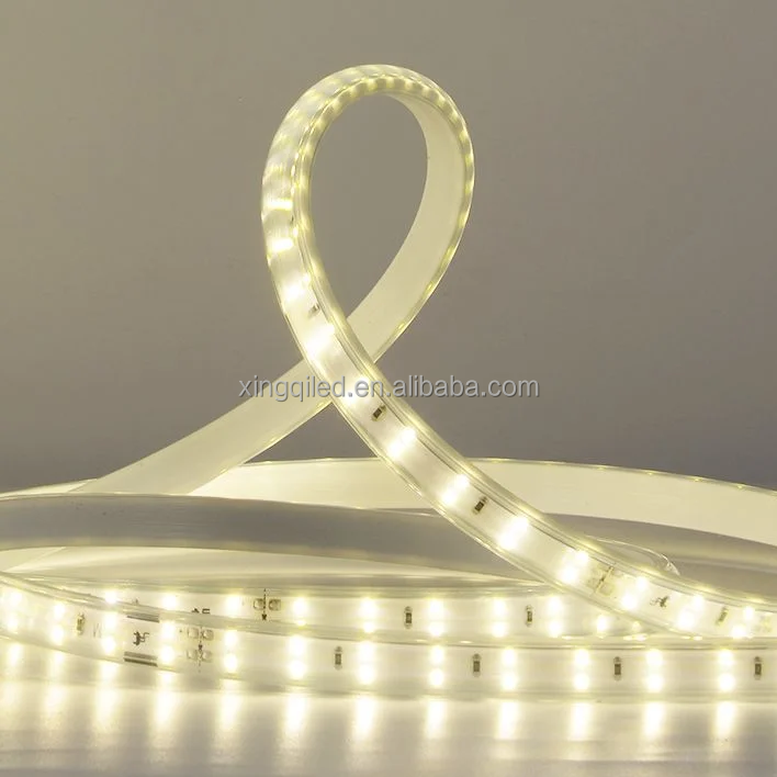 High Voltage AC110V 220V 2835 Led Strip Rope 10mm 120Leds 180Leds Dimmable Flexible IP67 Waterproof SMD2835 Led Strip Light