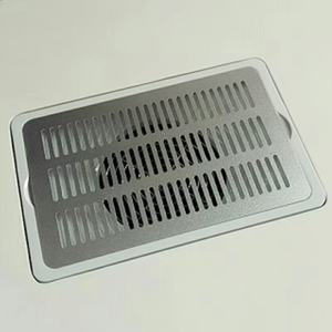 Table à ongles de luxe moderne avec lumière LED, station de manucure en bois et collecteur de poussière pour salon, atelier et usage domestique - Product Image 5