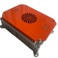 Chargeur de batterie embarqué pour véhicule électrique 6600W Niveau 2, sortie 48V/72V, refroidissement par air, étanche IP67, température de fonctionnement -35~+85°C
