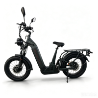 Scooter Eléctrico Todoterreno para Adultos, Neumático Grueso de 20 Pulgadas, Homologado para Carretera EEC, con Suspensión KCES018