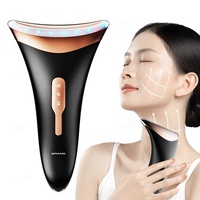 Outil de soin de la peau multifonctionnel rechargeable, masseur facial ergonomique incurvé, rouleau pour femmes, utilisation personnelle en spa à domicile