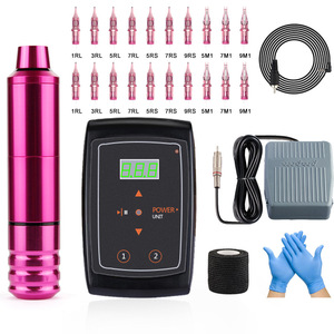 ชุดเครื่องสักโรตารี่ครบชุด ขายดี สำหรับมืออาชีพและผู้เริ่มต้น - Product Image 4