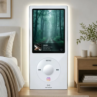 Miroir LED personnalisable ODM avec capteur de mouvement, contrôle tactile, éclairage réglable, design sans cadre, indice de protection IP44, éclairage moderne pour hôtel