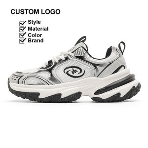 أحذية رياضية كلاسيكية جديدة لعام 2026 بشعار مخصص للرجال والنساء، أحذية رياضية ضخمة بتصميم عصري، أحذية جري متعددة الاستخدامات لزيادة الطول - Product Image 1