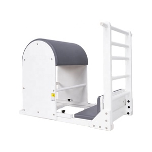 Appareil de Reformer en Bois Blanc Laqué, Ensemble Cinq Pièces, Reformer en Bois Blanc RZR035 R - Product Image 2