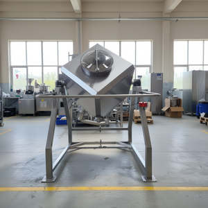 Mélangeur de poudre cubique Kandemir 800 litres, mélangeur rotatif 3D en acier inoxydable, échelle industrielle et de laboratoire - Product Image 3