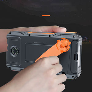 Banque d'énergie solaire à manivelle portable étanche de 10000Mah avec support de téléphone et fonction de torche forte - Product Image 5