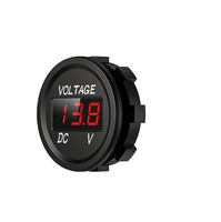 Chargeur de voiture universel Kewig ODM OEM étanche avec voltmètre numérique, matériau PC ignifuge, entrée 5-48V pour voiture et moto